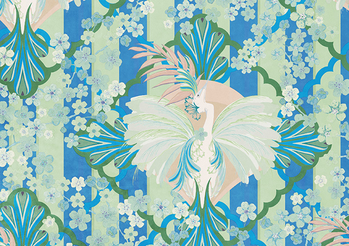 Faded Glamour, Absinthe Stripe - Made To Measure Curtains - Image 9